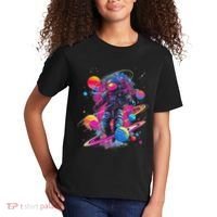Cool Spaceman Scifi Astronaut Space Kids T-Shirt thumb 2