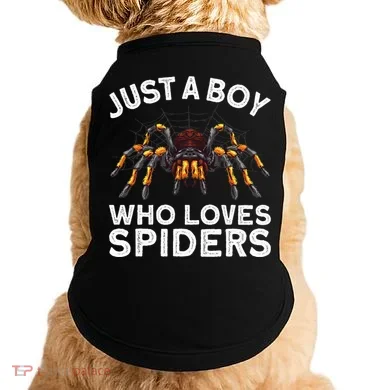 Cute Spider Spider Web Tarantula Arachnid Doggie Tank