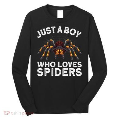 Cute Spider Spider Web Tarantula Arachnid Long Sleeve Shirt