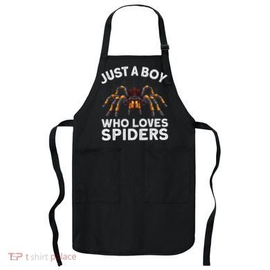 Cute Spider Spider Web Tarantula Arachnid Apron