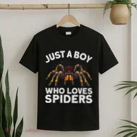 Cute Spider Spider Web Tarantula Arachnid T-Shirt thumb 2