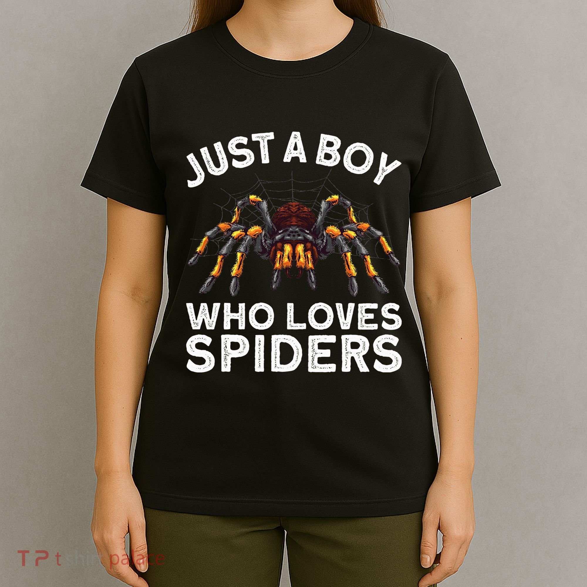 Cute Spider Spider Web Tarantula Arachnid T-Shirt