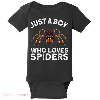 Cute Spider Spider Web Tarantula Arachnid Baby Bodysuit