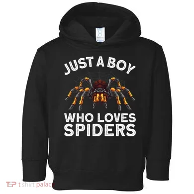 Cute Spider Spider Web Tarantula Arachnid Toddler Hoodie
