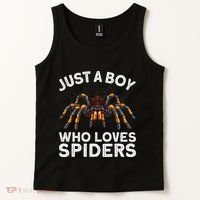 Cute Spider Spider Web Tarantula Arachnid Tank Top thumb 2