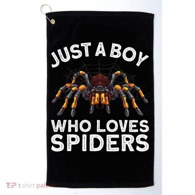 Cute Spider Spider Web Tarantula Arachnid Golf Towel
