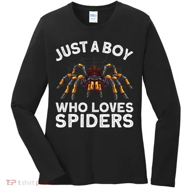 Cute Spider Spider Web Tarantula Arachnid Women's Long Sleeve Shirt