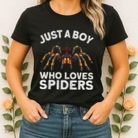 Cute Spider Spider Web Tarantula Arachnid Women's T-Shirt thumb 2