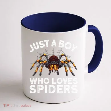 Cute Spider Spider Web Tarantula Arachnid Coffee Mug back