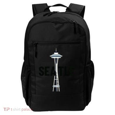 Cool Seattle Space Needle Traveler Souvenir Washington Backpack