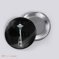 Cool Seattle Space Needle Traveler Souvenir Washington Button thumb 0