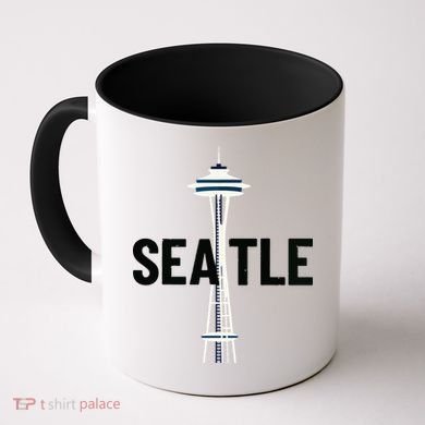 Cool Seattle Space Needle Traveler Souvenir Washington Coffee Mug