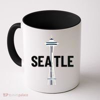 Cool Seattle Space Needle Traveler Souvenir Washington Coffee Mug thumb 0
