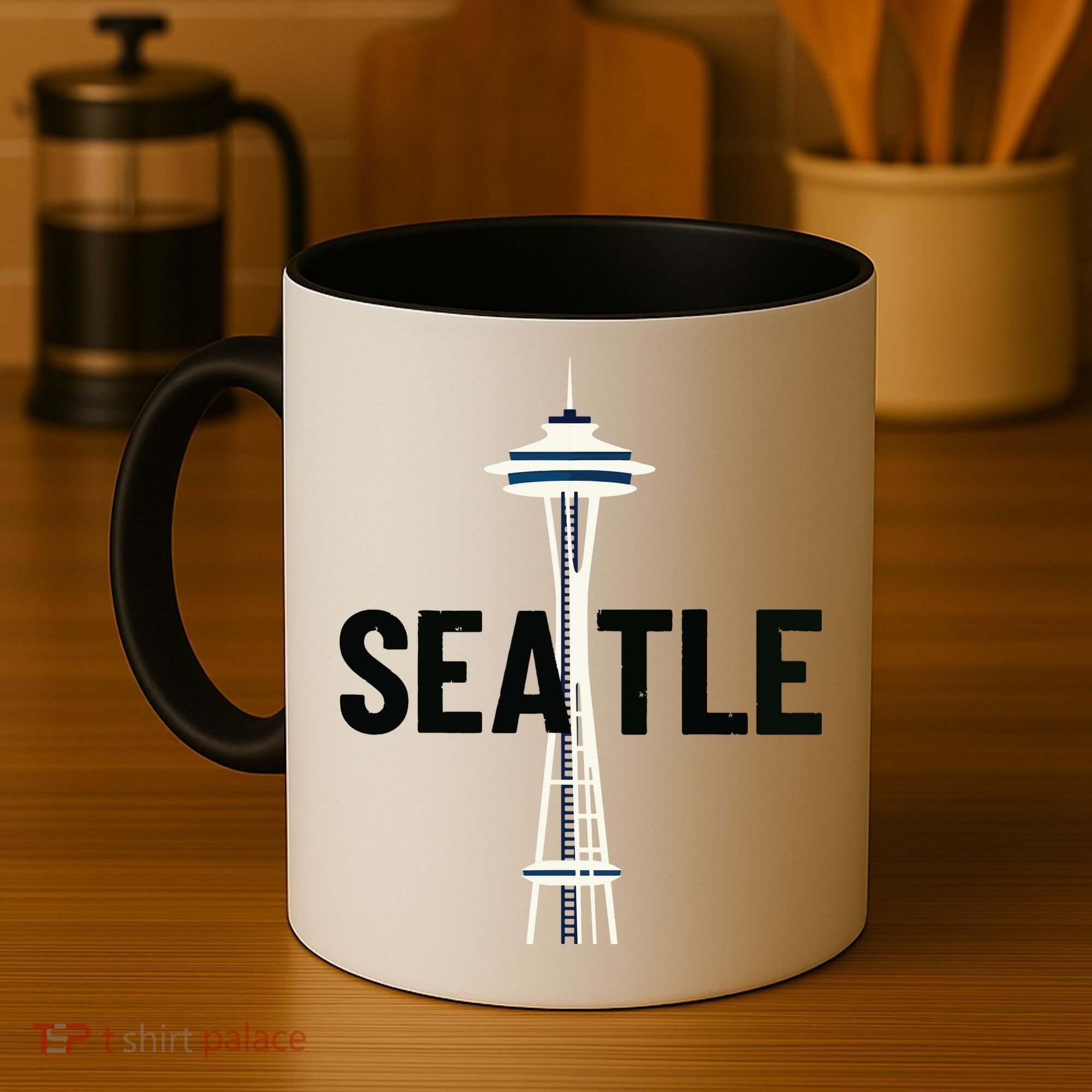 Cool Seattle Space Needle Traveler Souvenir Washington Coffee Mug