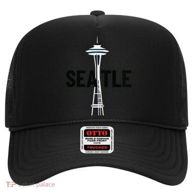 Cool Seattle Space Needle Traveler Souvenir Washington Hat