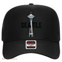 Cool Seattle Space Needle Traveler Souvenir Washington Hat thumb 0