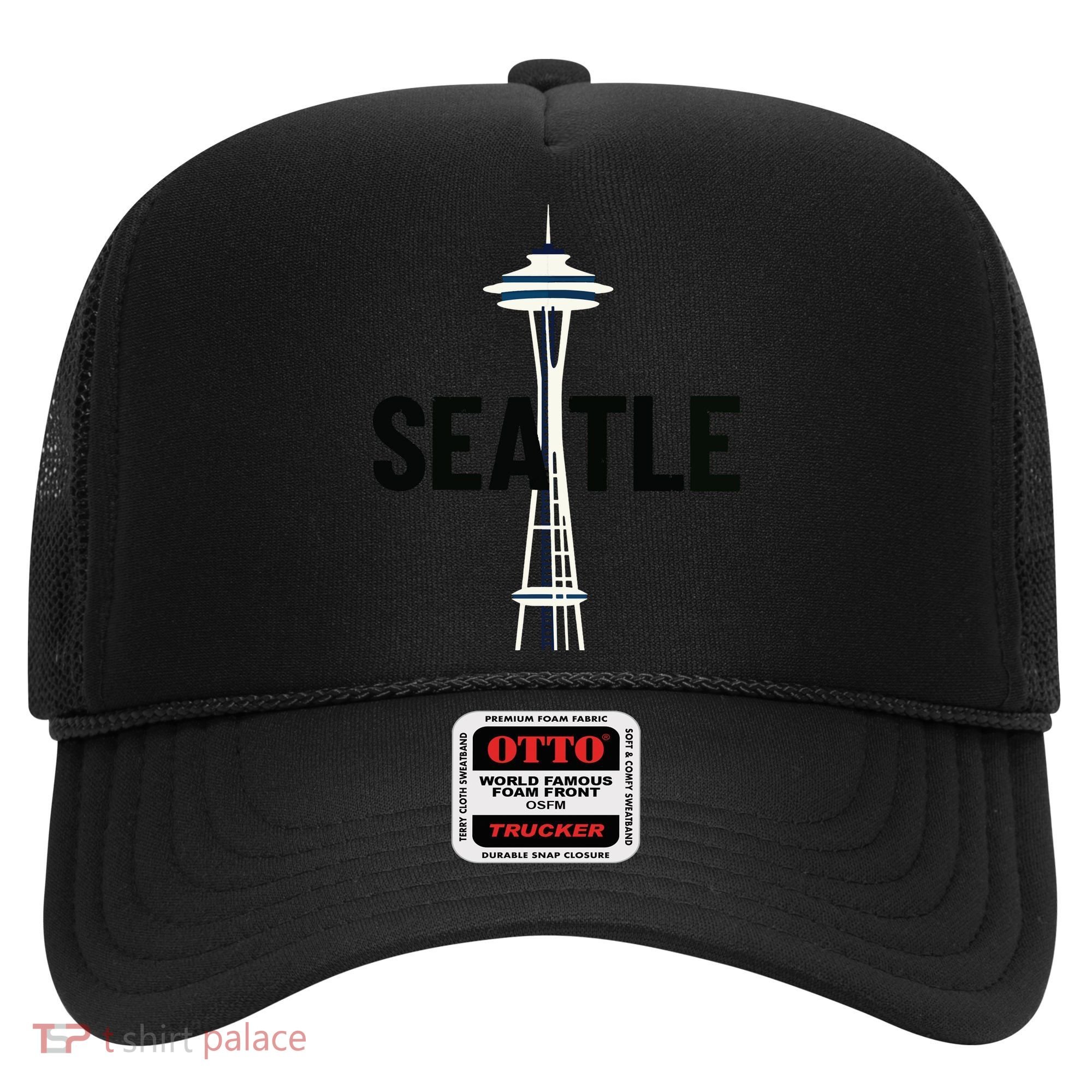 Cool Seattle Space Needle Traveler Souvenir Washington Hat