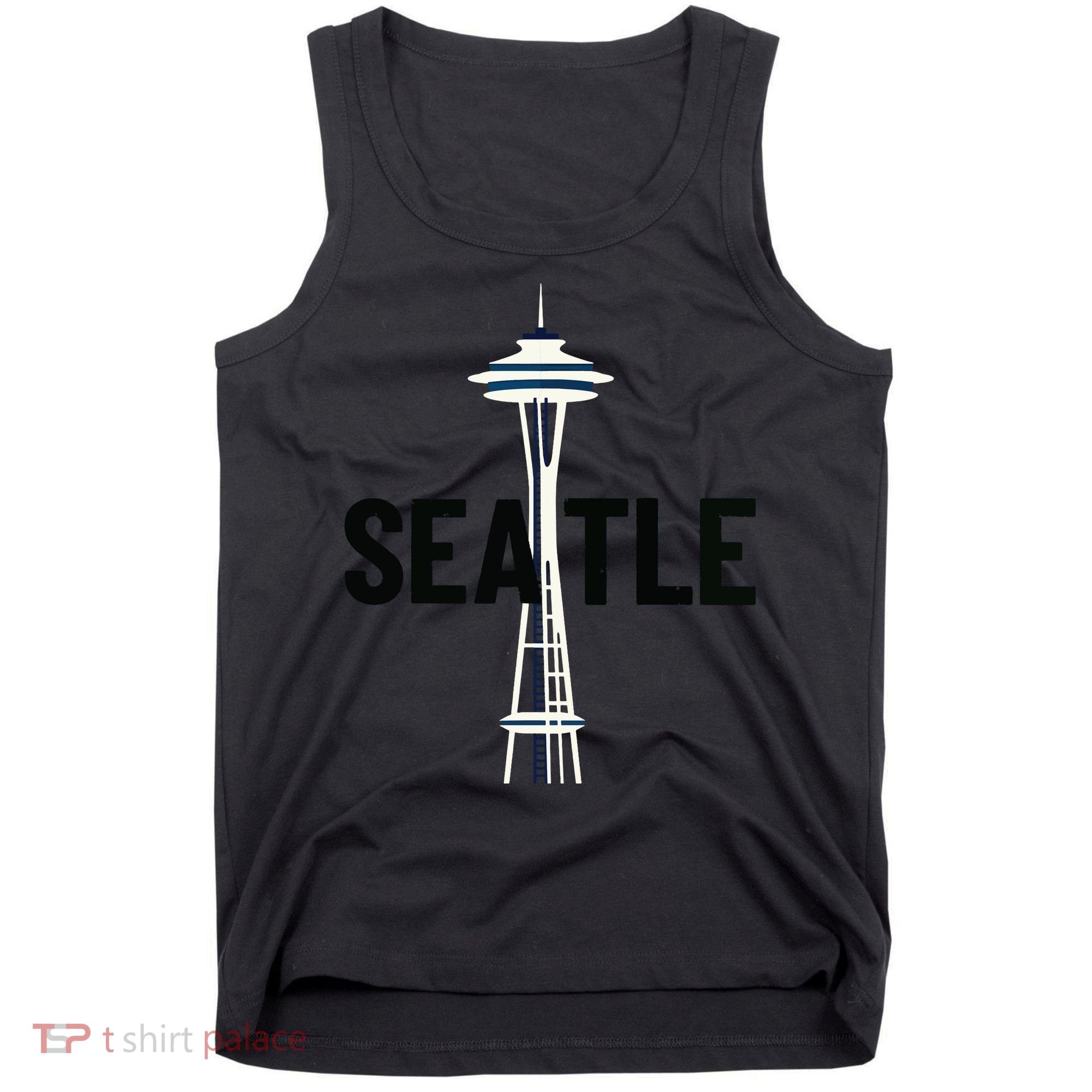 Cool Seattle Space Needle Traveler Souvenir Washington Tank Top