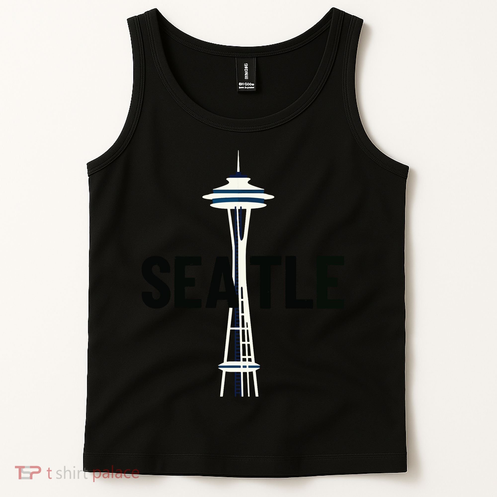 Cool Seattle Space Needle Traveler Souvenir Washington Tank Top