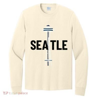 Cool Seattle Space Needle Traveler Souvenir Washington Long Sleeve Shirt