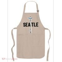 Cool Seattle Space Needle Traveler Souvenir Washington Apron thumb 0