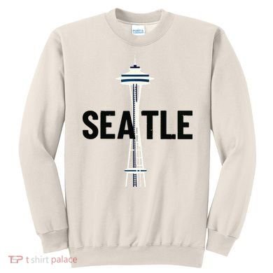 Cool Seattle Space Needle Traveler Souvenir Washington Sweatshirt