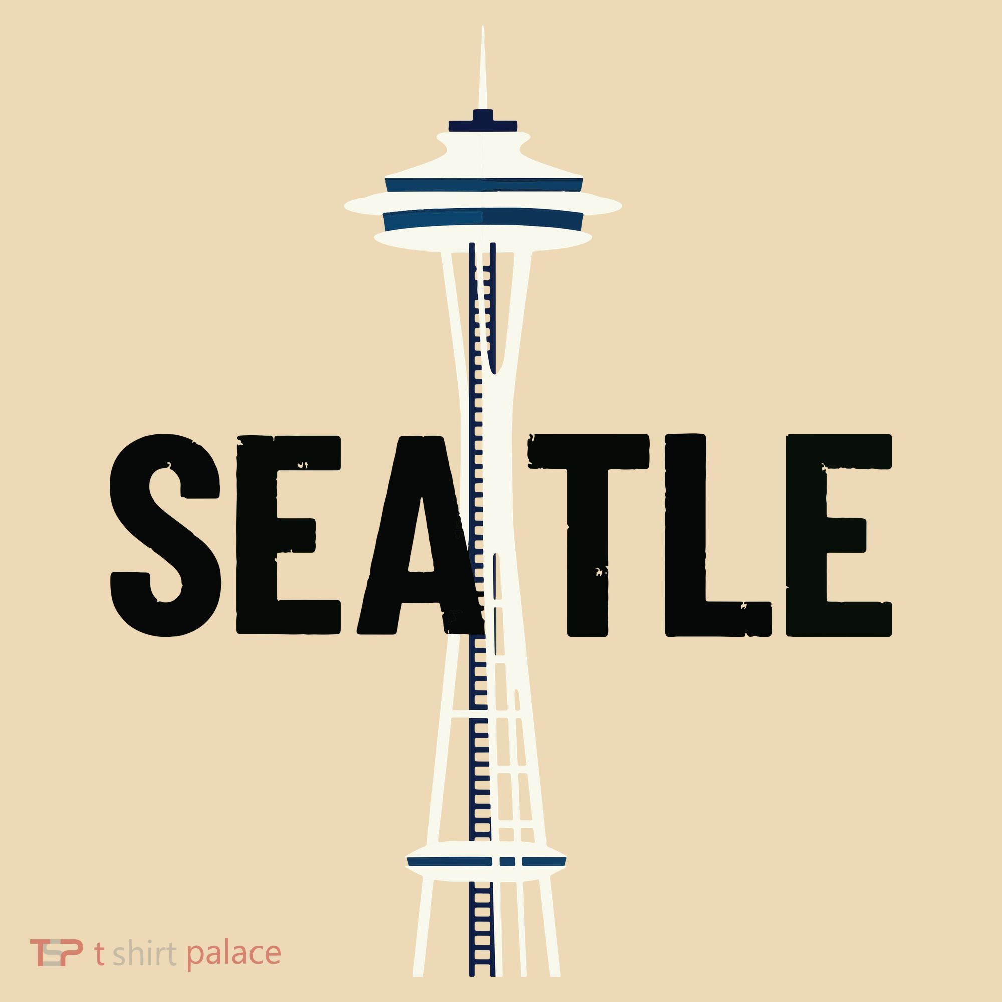 Cool Seattle Space Needle Traveler Souvenir Washington T-Shirt