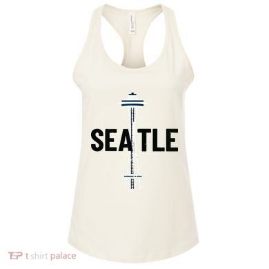 Cool Seattle Space Needle Traveler Souvenir Washington Women's Tank Top