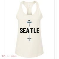 Cool Seattle Space Needle Traveler Souvenir Washington Women's Tank Top thumb 0