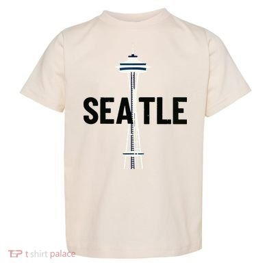 Cool Seattle Space Needle Traveler Souvenir Washington Toddler T-Shirt