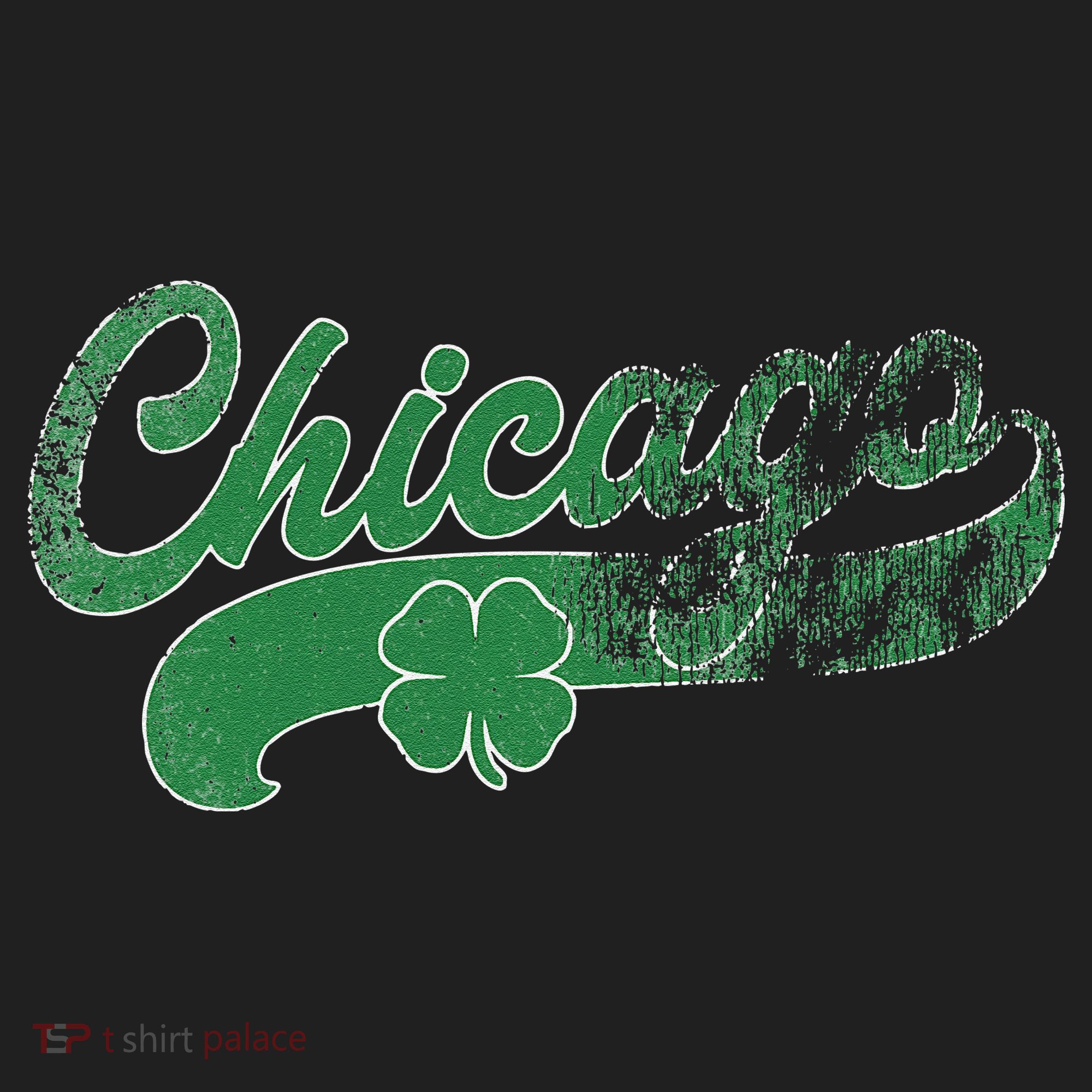 Chicago Shamrock St. Patrick's Day Saint Paddy's Irish Women's Sweatshirt