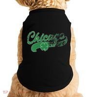 Chicago Shamrock St. Patrick's Day Saint Paddy's Irish Doggie Tank thumb 0