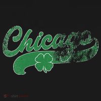 Chicago Shamrock St. Patrick's Day Saint Paddy's Irish Apron thumb 3