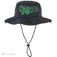 Chicago Shamrock St. Patrick's Day Saint Paddy's Irish Bucket Hat thumb 0