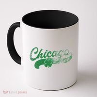 Chicago Shamrock St. Patrick's Day Saint Paddy's Irish Coffee Mug thumb 0