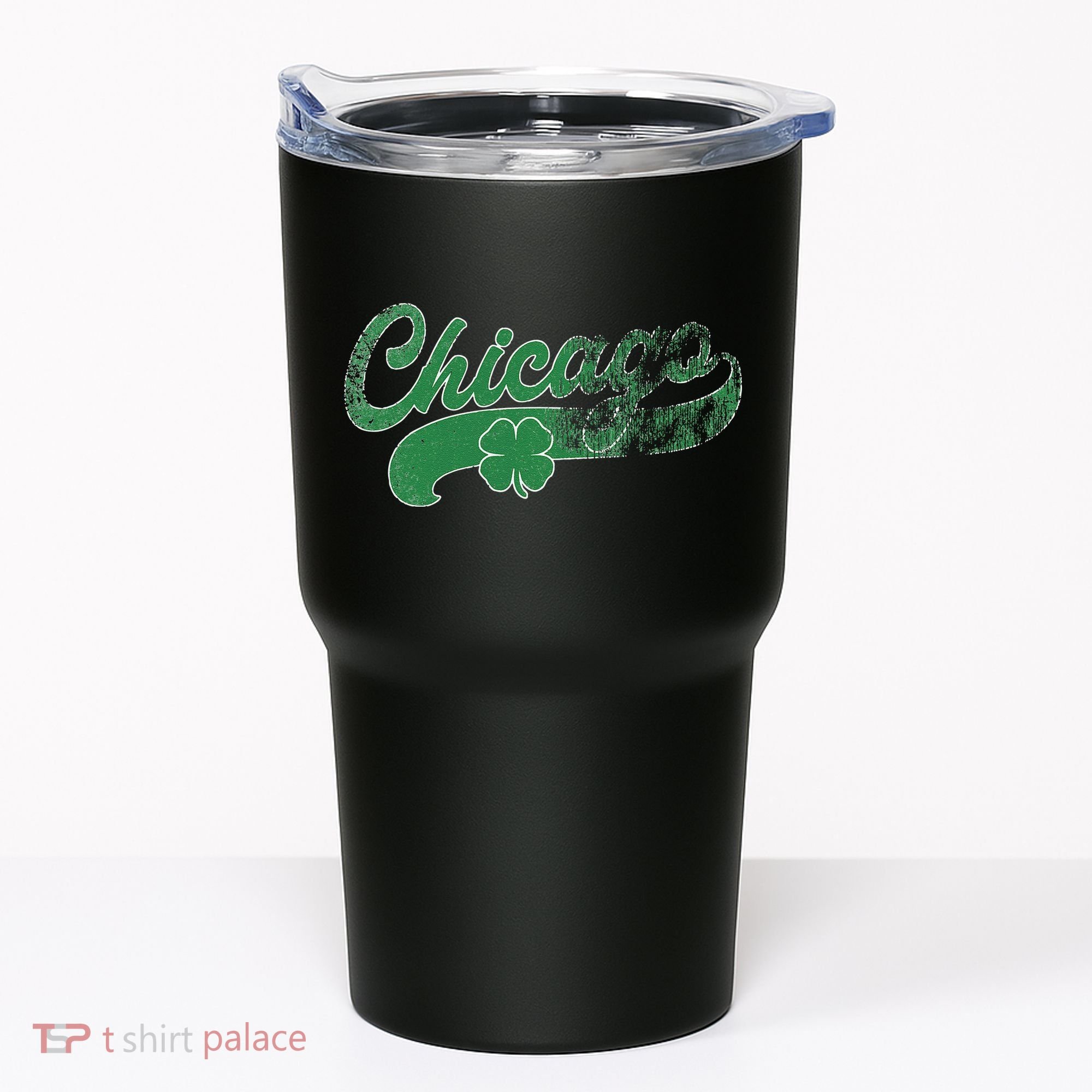 Chicago Shamrock St. Patrick's Day Saint Paddy's Irish Tumbler