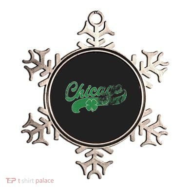 Chicago Shamrock St. Patrick's Day Saint Paddy's Irish Ornament