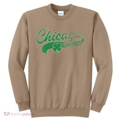 Chicago Shamrock St. Patrick's Day Saint Paddy's Irish Sweatshirt