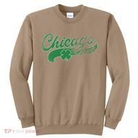 Chicago Shamrock St. Patrick's Day Saint Paddy's Irish Sweatshirt thumb 0