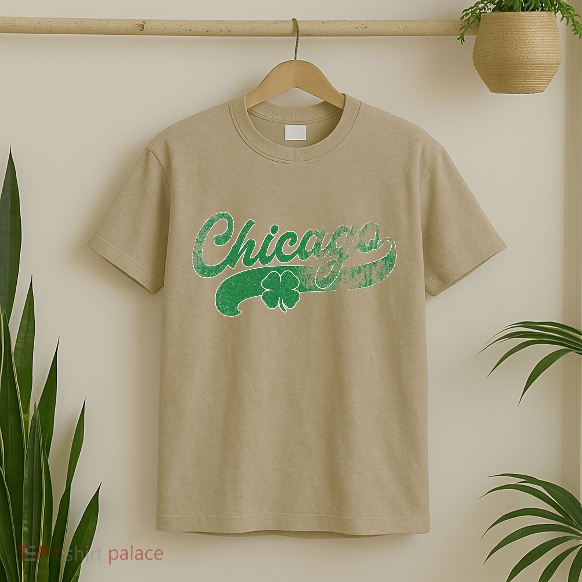 Chicago Shamrock St. Patrick's Day Saint Paddy's Irish T-Shirt