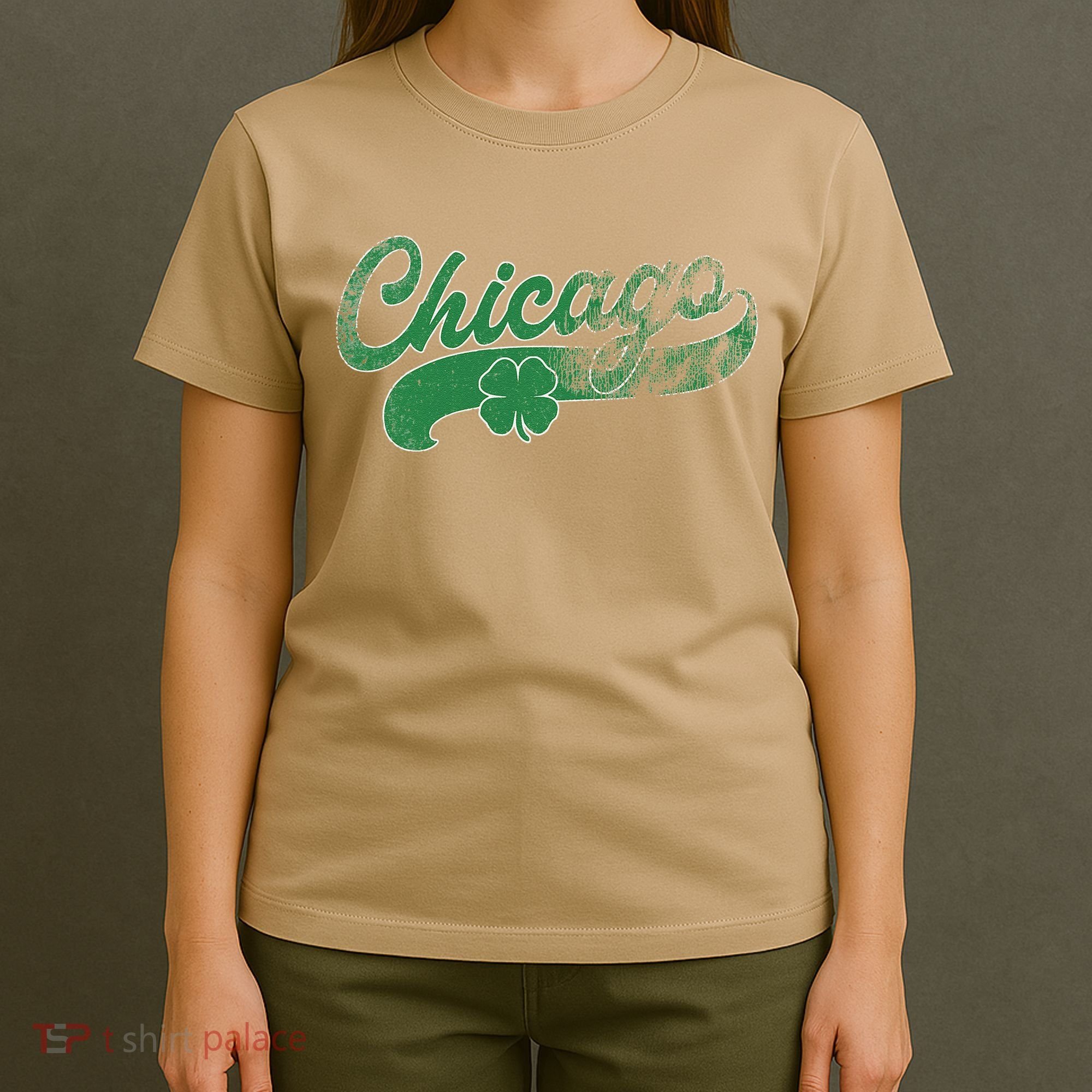 Chicago Shamrock St. Patrick's Day Saint Paddy's Irish T-Shirt