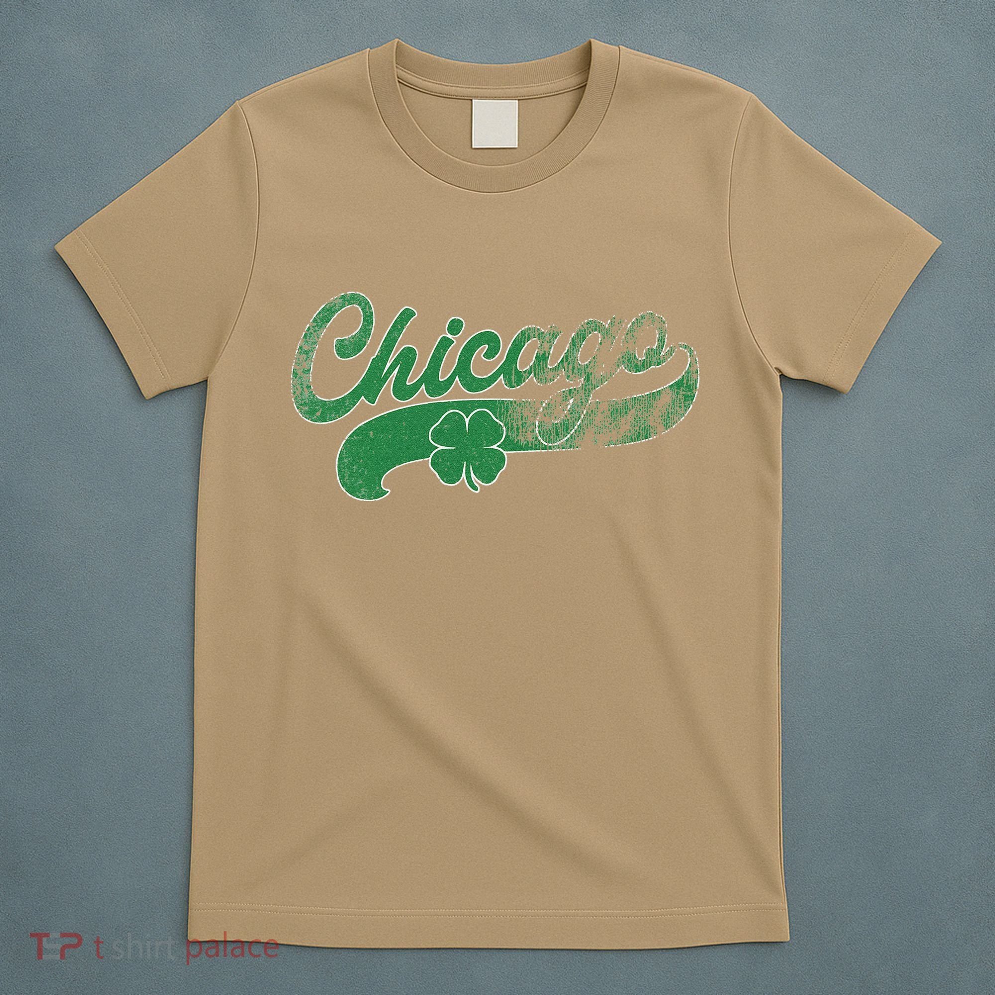 Chicago Shamrock St. Patrick's Day Saint Paddy's Irish T-Shirt