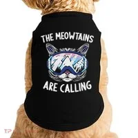 Cool Snowboard Ski Lover Mountain Skier Doggie Tank thumb 0