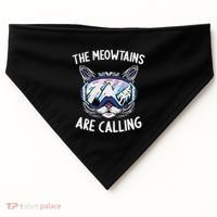 Cool Snowboard Ski Lover Mountain Skier USA-Made Doggie Bandana thumb 0