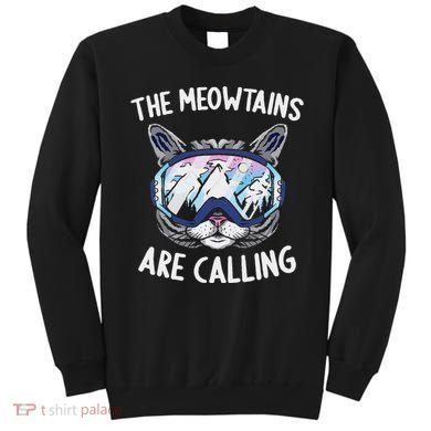 Cool Snowboard Ski Lover Mountain Skier Sweatshirt