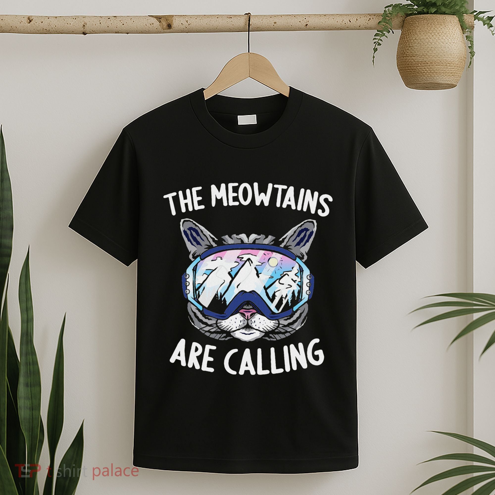 Cool Snowboard Ski Lover Mountain Skier T-Shirt
