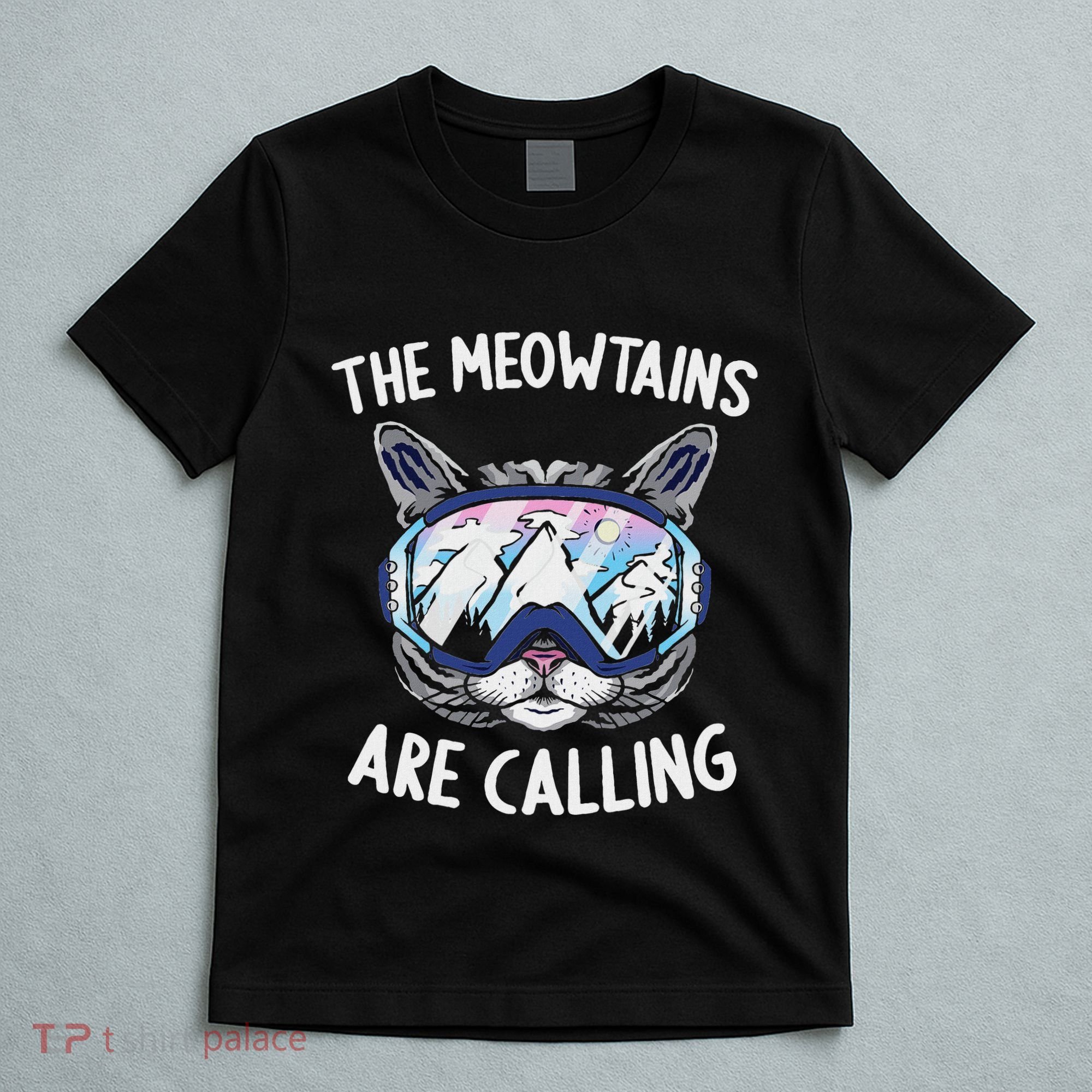 Cool Snowboard Ski Lover Mountain Skier T-Shirt