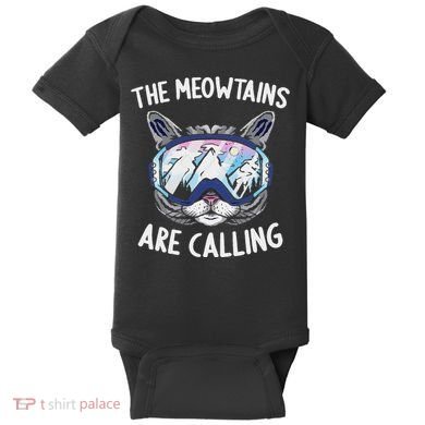 Cool Snowboard Ski Lover Mountain Skier Baby Bodysuit
