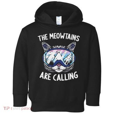 Cool Snowboard Ski Lover Mountain Skier Toddler Hoodie