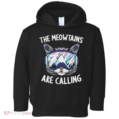 Cool Snowboard Ski Lover Mountain Skier Toddler Hoodie